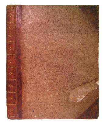 ACADÉMIE ROYALE DES SCIENCES, Paris. Recueil de Plusieurs Traitez de Mathématique.  4 (of 6?) parts in one vol.  1676 [i. e., 1677]